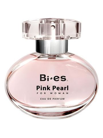 Bi es Pink Pearl fragrance bottle