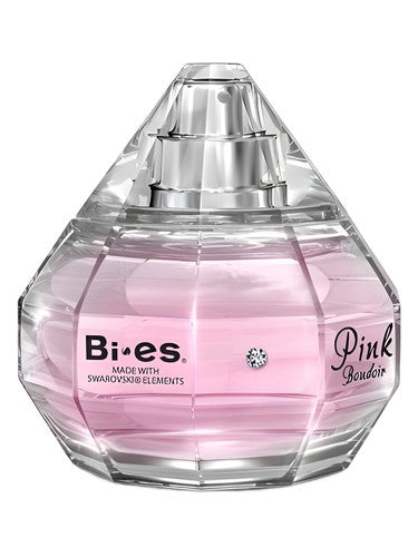 Bi es Pink Boudoir fragrance bottle
