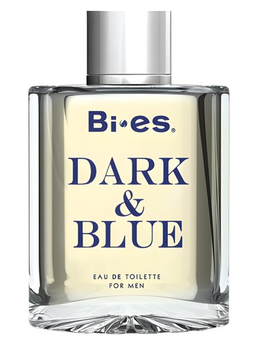 Bi es Dark & Blue fragrance bottle