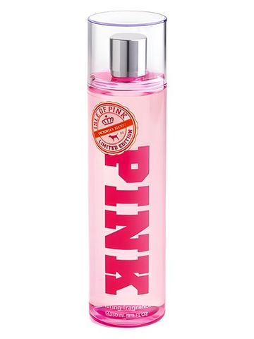 Victoria s Secret Isle of Pink Shimmering Fragrance Mist fragrance bottle