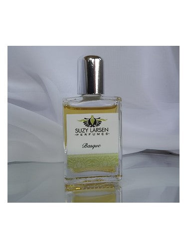 Suzy Larsen Perfumes Basque fragrance bottle