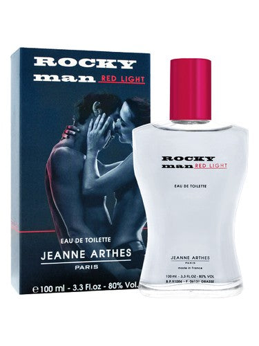 Jeanne Arthes Rocky Man Redlight fragrance bottle