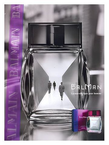 Pierre Balmain BalMan fragrance bottle