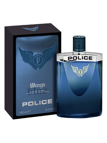 Police Wings Blue fragrance bottle