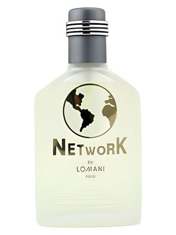 Lomani Network fragrance bottle