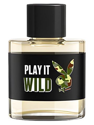 Playboy Play It Wild for Him fragrance bottle