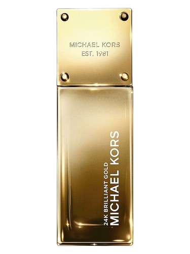 Michael Kors 24K Brilliant Gold fragrance bottle