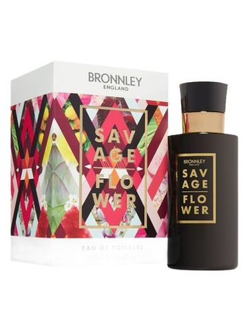 Bronnley Savage Flower (Zealous Flower) fragrance bottle