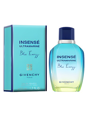 Givenchy Insense Ultramarine Blue Energy fragrance bottle