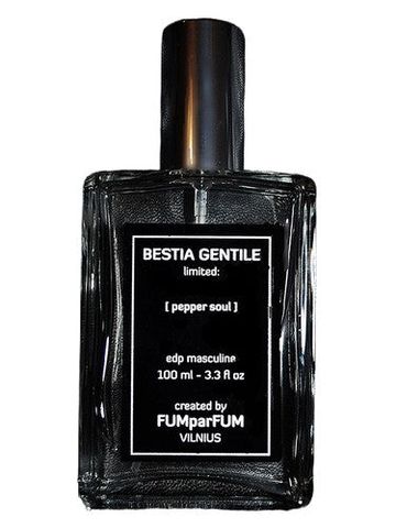 FUMparFUM BESTIA GENTILE: pepper soul fragrance bottle