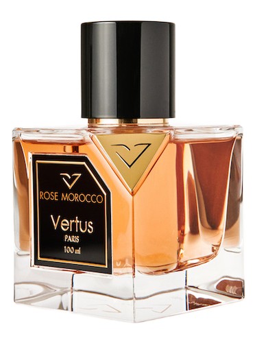 Vertus Rose Morroco fragrance bottle