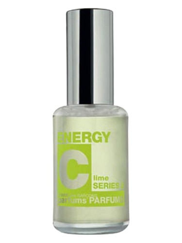 Comme des Garcons Energy C Lime fragrance bottle