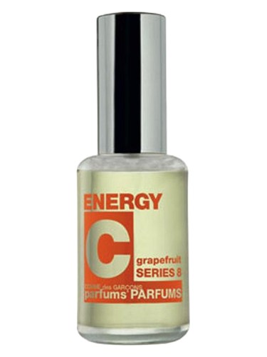Comme des Garcons Energy C Grapefruit fragrance bottle