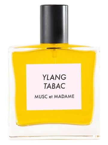 Musc et Madame Ylang Tabac fragrance bottle