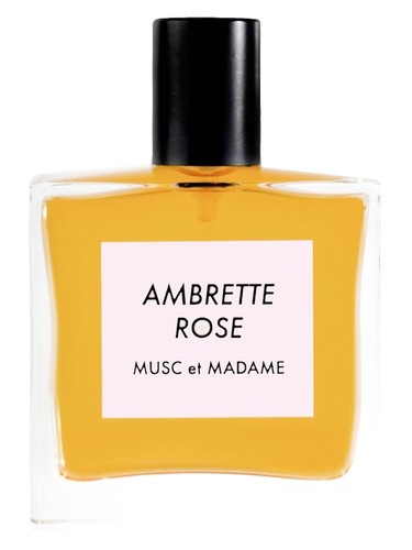 Musc et Madame Ambrette Rose fragrance bottle