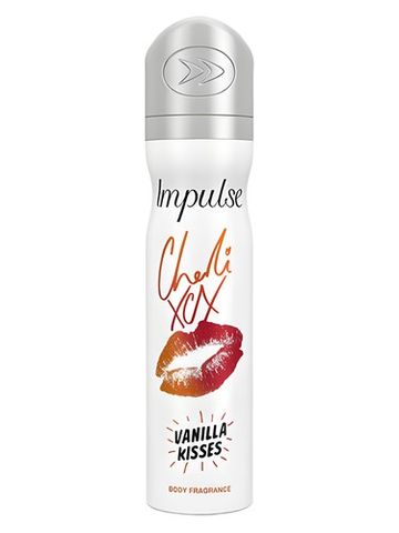Impulse Charli XCX Vanilla Kisses fragrance bottle