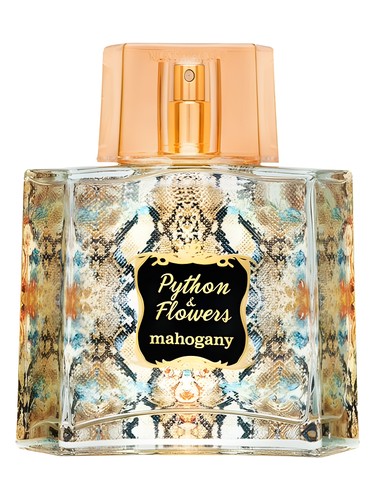 Mahogany Python & Flowers