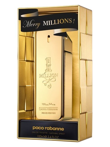 Rabanne 1 Million Merry Millions fragrance bottle