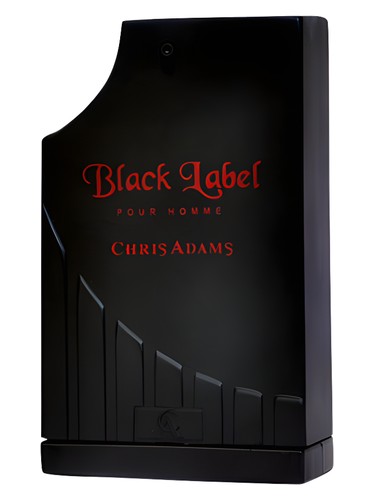 Chris Adams Black Label fragrance bottle