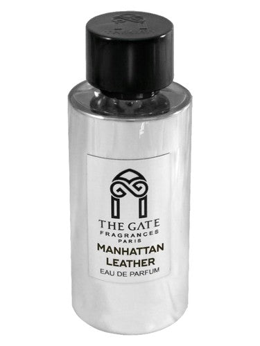 The Gate Fragrances Paris Manhattan Leather fragrance bottle