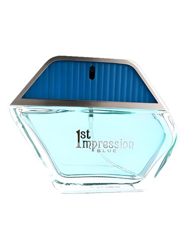 Chris Adams First Impression Blue fragrance bottle