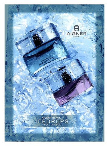 Etienne Aigner Aigner Black Icedrops fragrance bottle