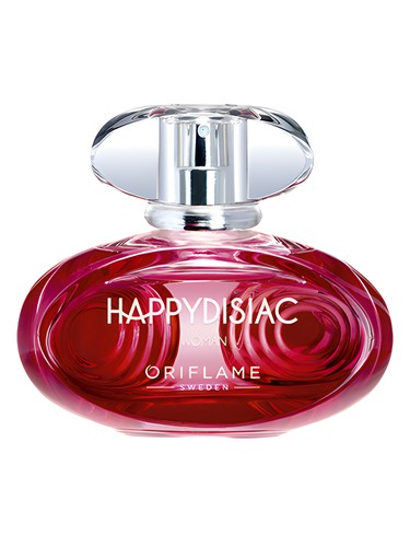 Oriflame Happydisiac Woman fragrance bottle