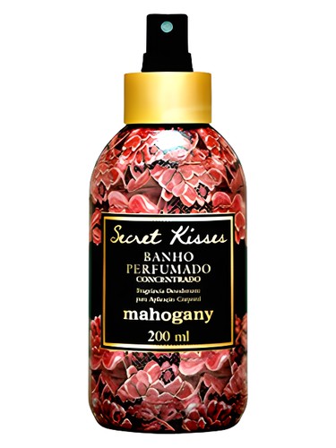 Mahogany Secret Kisses Banho Perfumado fragrance bottle