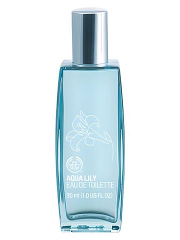 The Body Shop Aqua Lily 2008 fragrance bottle