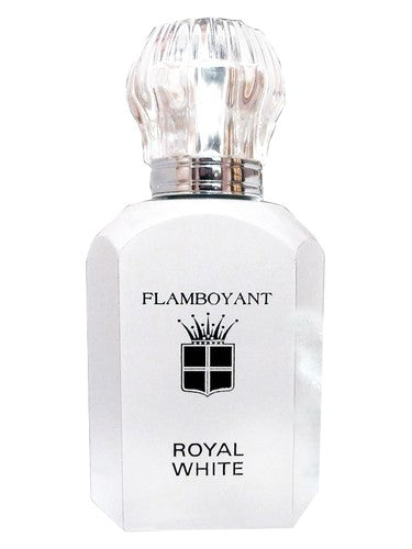 Flamboyant Royal White fragrance bottle