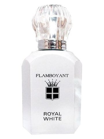 Flamboyant Royal White fragrance bottle