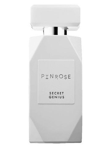 Pinrose Secret Genius fragrance bottle