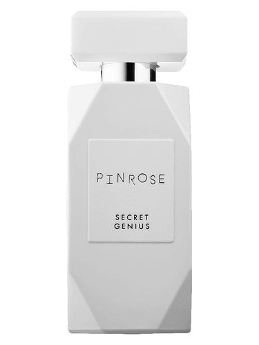 Pinrose Secret Genius fragrance bottle