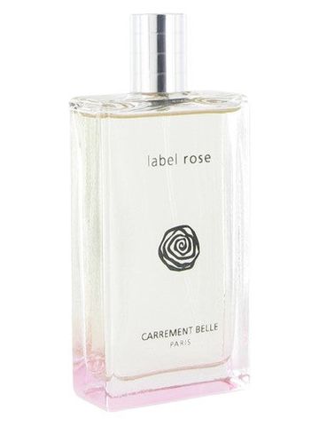 Carrement Belle Label Rose fragrance bottle