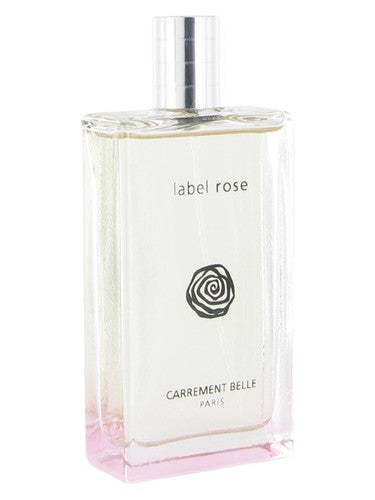Carrement Belle Label Rose fragrance bottle
