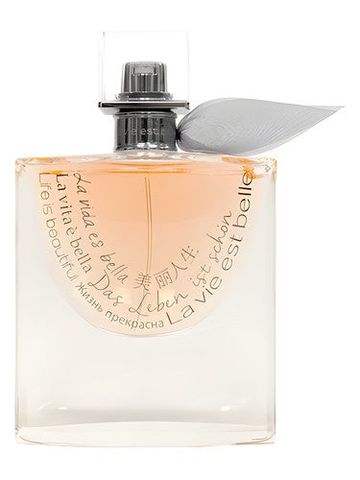 Lancôme La Vie Est Belle Christmas Edition fragrance bottle