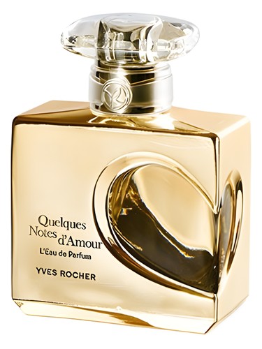 Yves Rocher Quelques Notes d'Amour Eau de Parfum Limited Edition fragrance bottle