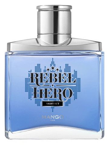 Mango Rebel Hero Night Out fragrance bottle
