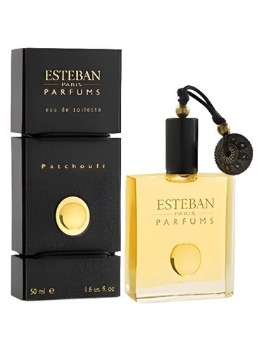 Esteban Patchouli fragrance bottle