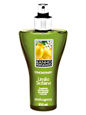 Mahogany Limão Siciliano fragrance bottle