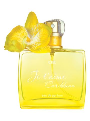 CIEL Parfum Je t’aime Caribbean fragrance bottle