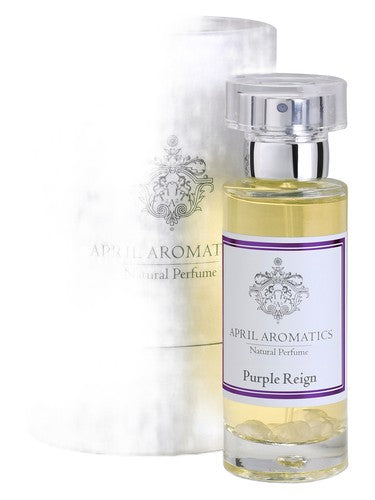 April Aromatics Purple Reign fragrance bottle