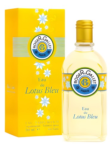 Roger Gallet Eau de Lotus Bleu fragrance bottle