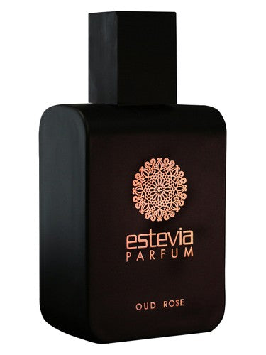 Estevia Parfum Oud Rose fragrance bottle