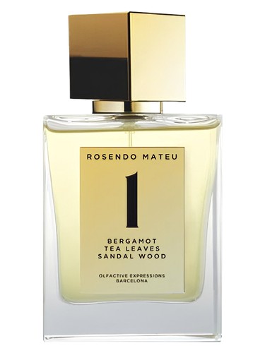 Rosendo Mateu Olfactive Expressions NO 1 Bergamot, Tea Leaves, Sandal Wood fragrance bottle