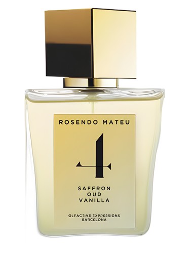 Rosendo Mateu Olfactive Expressions NO 4 Saffron, Oud, Vanilla fragrance bottle