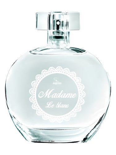 Jequiti Madame Le Blanc fragrance bottle