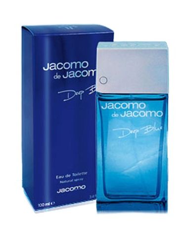 Jacomo Jacomo de Jacomo Deep Blue fragrance bottle