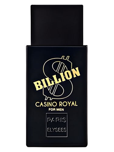 Paris Elysees Billion Dollar Collection fragrance bottle