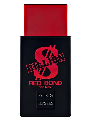 Paris Elysees Billion Dollar Red Bond fragrance bottle